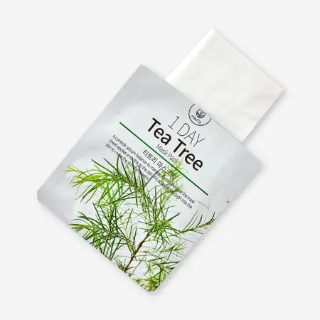 MED:B Маска тканевая с экстрактом чайного дерева / Med B 1 Day Tea Tree Mask Pack 27 мл - 2