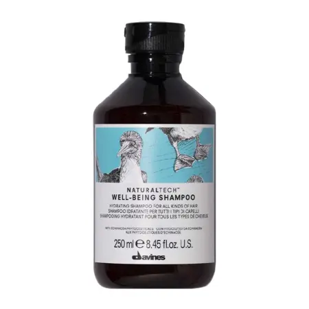 DAVINES SPA Шампунь увлажняющий для всех типов волос / Well-Being NATURAL TECH 250 мл - 1