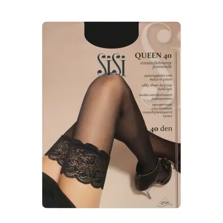SISI Чулки Nero 4 (L) / QUEEN 40 - 1