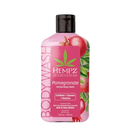 HEMPZ Гель для душа, гранат / Hempz Pomegranate Herbal Body Wash 500 мл - 1