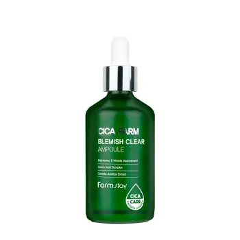 Сыворотка для лица с центеллой против покраснений / Cica Farm Blemish Clear Ampoule 100 мл