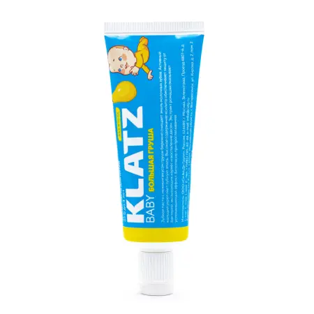 KLATZ Паста зубная для детей без фтора Большая груша / BABY 40 мл - 4