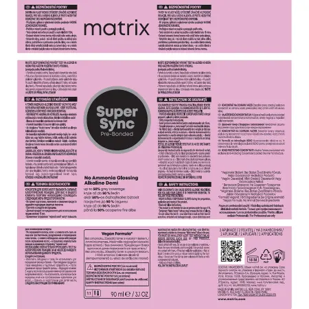 MATRIX 3NN краситель без аммиака, темный шатен глубокий натуральный / Super Sync 90 мл - 4