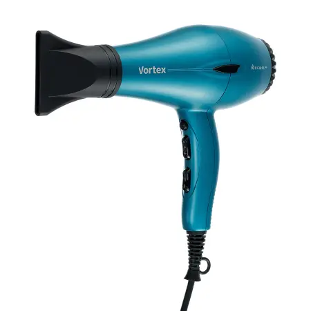 DEWAL PROFESSIONAL Фен DEWAL VORTEX, морская волна, 2600 Вт, ионизация, 2 насадки, провод 3 м - 5