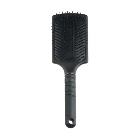 DEWAL PROFESSIONAL Щетка массажная лопата, пластиковый штифт, на черной подушке - 1