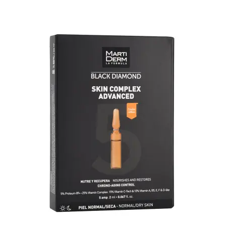 MARTIDERM Ампулы для лица Скин комплекс / Black Diamond Advanced 5 х 2 мл - 1