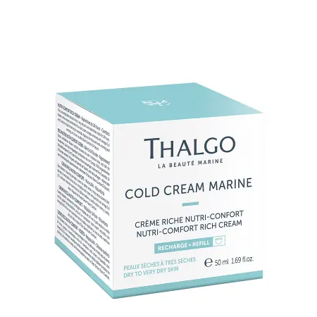 THALGO Крем насыщенный для питания и комфорта кожи, сменный блок / COLD CREAM MARINE 50 мл - 2