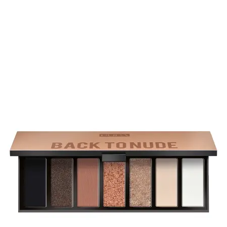PUPA Тени для век, 001 Снова нюд / MAKEUP STORIES COMPACT 13,3 гр - 1