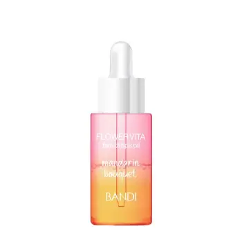 Масло двухфазное для кутикулы, мандарин / FLOWER VITA TWO DROPS OIL MANDARIN BOUQUET 20 мл