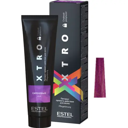ESTEL PROFESSIONAL Пигмент прямого действия для волос, сиреневый / XTRO BLACK 100 мл - 1