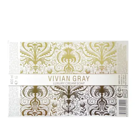 VIVIAN GRAY Крем-мыло, бархатное прикосновение / Vivian Gray Velvet Touch Cream Soap Velvet Touch 400 мл - 2
