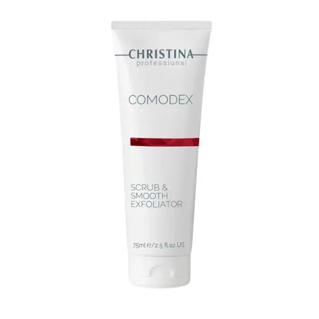 CHRISTINA Скраб-эксфолиатор выравнивающий / Scrub & Smooth Exfoliator Comodex 75 мл - 1