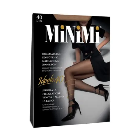 MINIMI Колготки Caramello 4 (L), утяжка по ноге / IDEALE 40 - 1