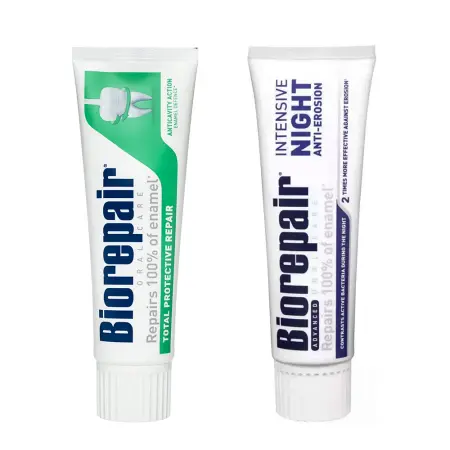 BIOREPAIR Набор зубных паст Защита улыбки 24/7 Biorepair 2*75 мл - 2