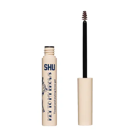 SHU Гель цветной для стайлинга бровей, №214 коричневый / KEY TO MY BROWS 6 мл - 1