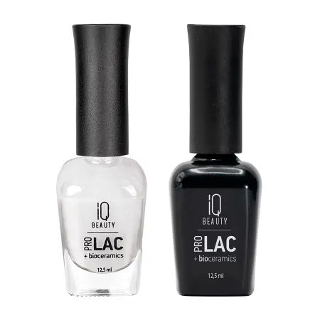 IQ BEAUTY 087 лак профессиональный укрепляющий для ногтей с биокерамикой / Nail polish PROLAC+bioceramics 12,5 мл - 2