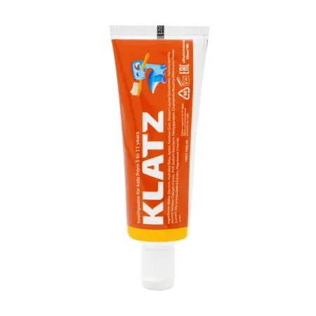 KLATZ Паста зубная без фтора Утренняя карамель / KIDS 40 мл - 1