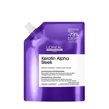 Шампунь профессиональный Кератин Альфа Слик, рефил / Keratin Alpha Sleek 500 мл