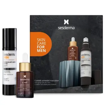 Набор антивозрастной для мужчин (лосьон 50 мл + сыворотка 30 мл) SESDERMA MEN