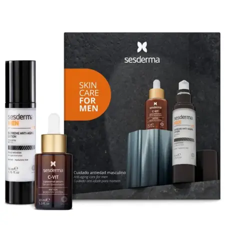 SESDERMA Набор антивозрастной для мужчин (лосьон 50 мл + сыворотка 30 мл) SESDERMA MEN - 1