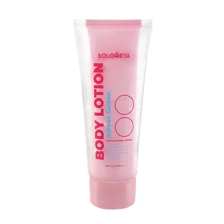 SOLOMEYA Лосьон двойной для тела Сладкая Гуава / Dual-phase Body lotion Sweet Guava 200 мл - 1