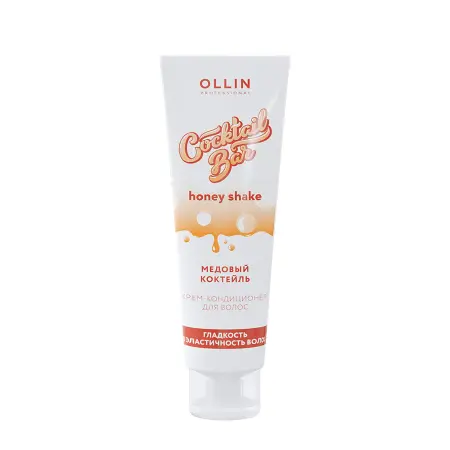 OLLIN PROFESSIONAL Крем-кондиционер для гладкости и эластичности волос Медовый коктейль / Cocktail BAR 250 мл - 1
