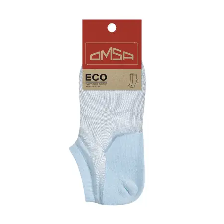 OMSA Носки суперукороченные Blu Сhiaro 39-41 / ECO 251 - 1