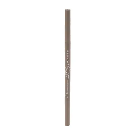 PROVOC Карандаш ультратонкий для бровей, 03 пепельный / SVELTE Precision Tip brow pen Cendre 0,05 гр - 1