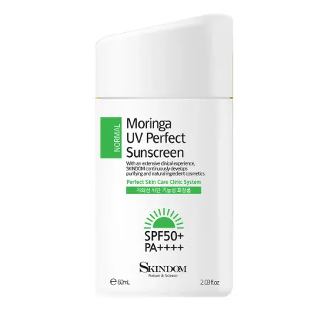 SKINDOM Крем защитный с морингой для лица SPF50+/РА++++/ MORINGA UV PERFECT SUNSCREEN 50 мл - 1
