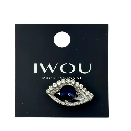 IWOU PROFESSIONAL Брошь-значок Глаз-алмаз - 3