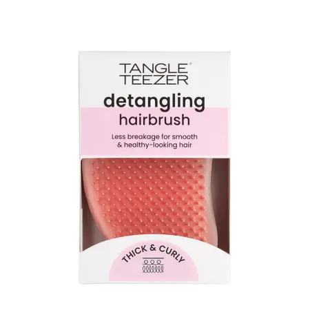 TANGLE TEEZER Расческа для волос / Thick & Curly Terracotta - 5