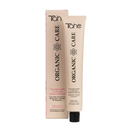 TAHE 5.46 краситель пперманентный для волос / Organic Care Permanent Color Light red copper brown 100 мл - 2