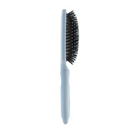 DEWAL BEAUTY Щетка массажная Прованс с пластиковым штифтом, квадратная, лавандовая 13 рядов - 2