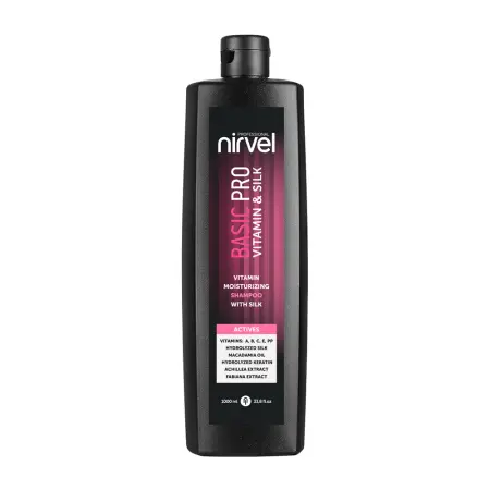 NIRVEL PROFESSIONAL Шампунь витаминный увлажняющий с шелком / Vitamin Moisturizing Shampoo 1000 мл - 1