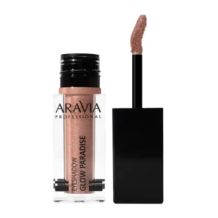 ARAVIA Professional Тени жидкие сияющие для век, 03 Rosy Bronze / ARAVIA Professional Glow Paradise 5 мл - 2