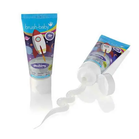 BRUSH-BABY Паста зубная детская от 3-х лет, черника / Brush Baby 50 мл - 2