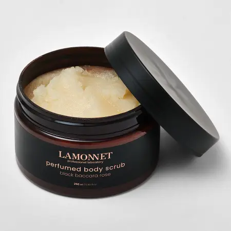 LAMONNET Скраб парфюмированный для тела, черная роза баккара / LAMONNET 250 мл - 2