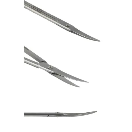 METZGER Ножницы для кожи изогнутые СS-2/1-D (CVD) - 2