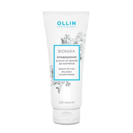 OLLIN PROFESSIONAL Кондиционер Баланс от корней до кончиков / Roots To Tips Balance Conditioner BioNika 200 мл - 1