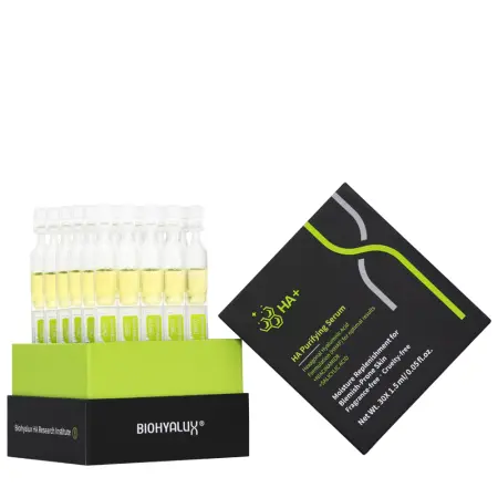 BIOHYALUX Сыворотка матирующая для проблемной и жирной кожи / На Purifying Serum 30*1,5 мл - 1