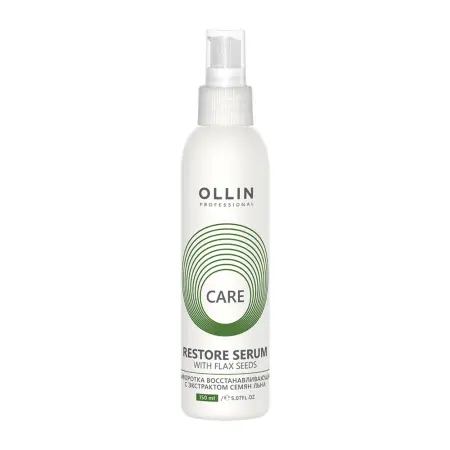 OLLIN PROFESSIONAL Сыворотка восстанавливающая с экстрактом семян льна / Restore Serum with Flax Seeds 150 мл - 1