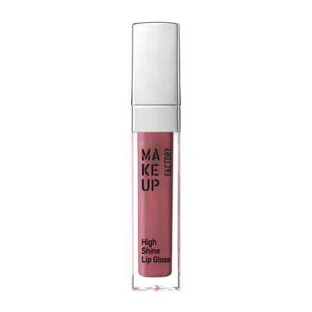 MAKE UP FACTORY Блеск с эффектом влажных губ, 56 древесный розовый / High Shine Lip Gloss 6,5 мл - 1