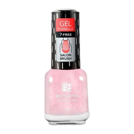 BRIGITTE BOTTIER 100 лак для ногтей гелевый, розовый с эффектом мелланж / GEL FORMULA 12 мл - 1