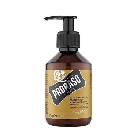PRORASO Шампунь питательный для бороды / WOOD AND SPICE 200 мл - 2