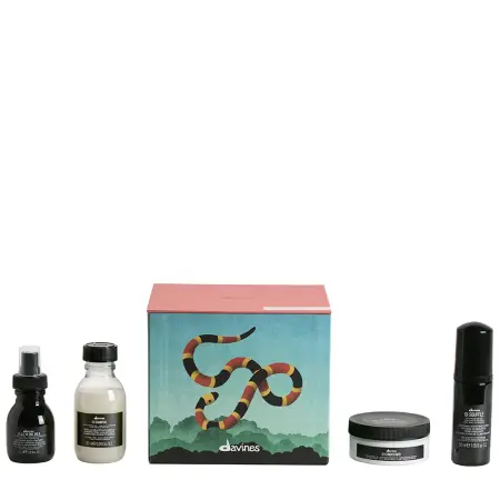 DAVINES SPA Набор для абсолютной красоты волос / Elegant Tropic Forest OI Mini - 1