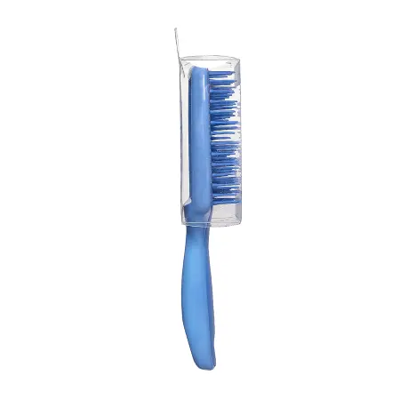 SOLOMEYA Расческа вентилируемая для волос, синяя / Vented Hair Brush Blue - 5