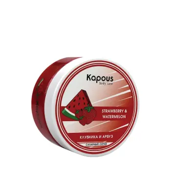 Скраб сахарный Клубника и Арбуз / Body Care 200 мл