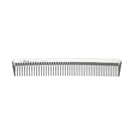 IBIZA HAIR Расческа карбоновая, серебристая для стайлинга / Silver Comb Styling - 2