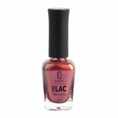IQ BEAUTY 096 лак для ногтей укрепляющий с биокерамикой / Nail Polish PROLAC+bioceramics 12,5 мл - 1