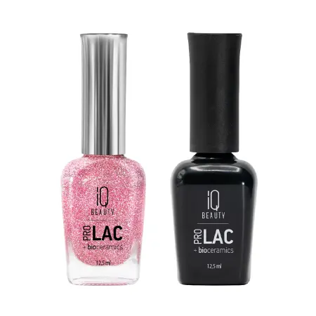 IQ BEAUTY 138 лак для ногтей укрепляющий с биокерамикой / Nail Polish PROLAC+bioceramics 12,5 мл - 3